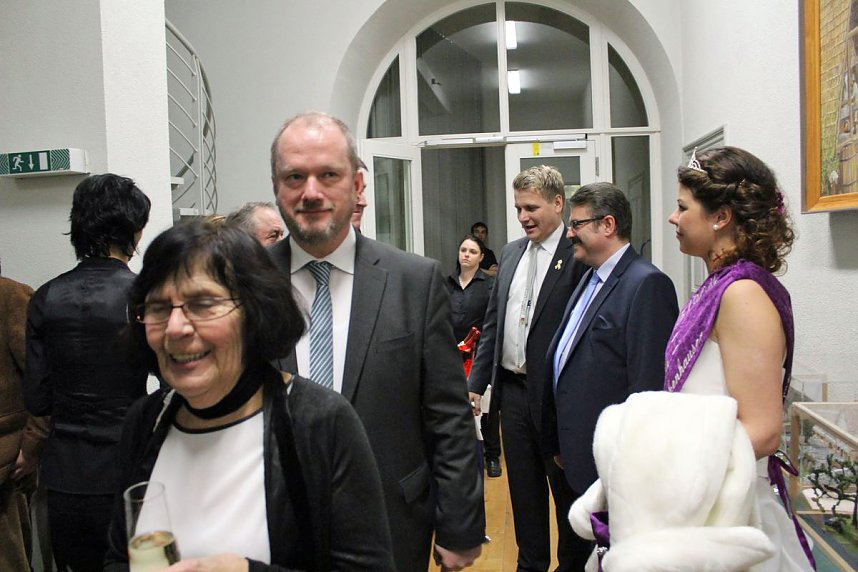 Beim Neujahrsempfang dabei