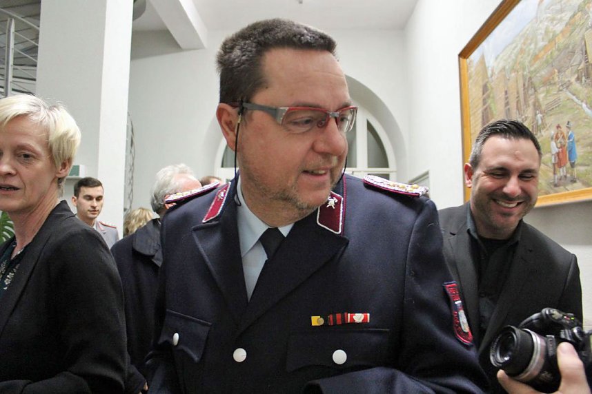 Beim Neujahrsempfang dabei