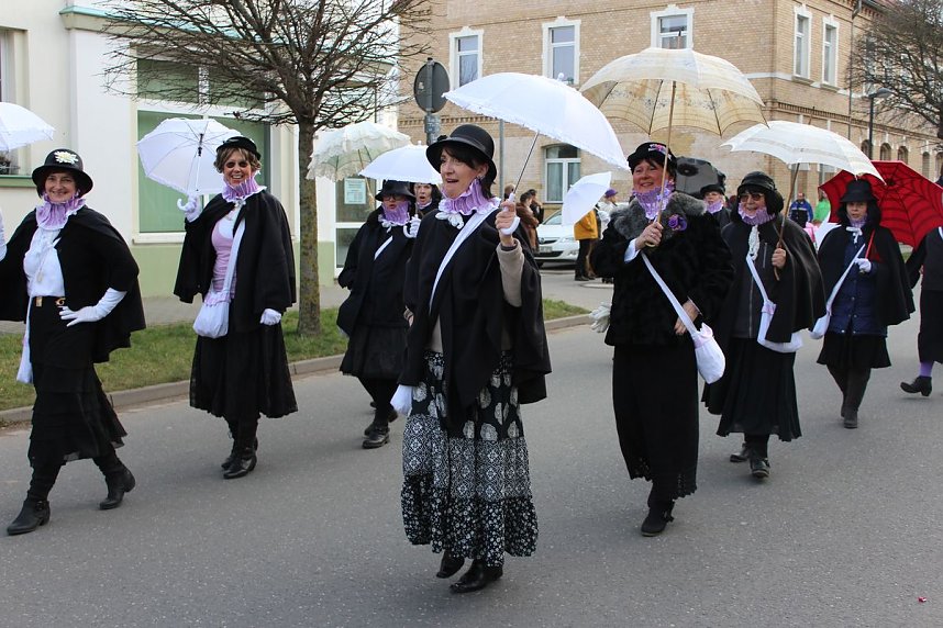 Gut besuchter Rosensonntagsumzug