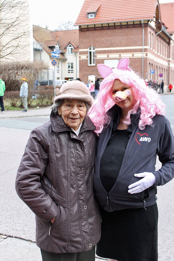 Ein dreifaches AWO Wippertor Helau