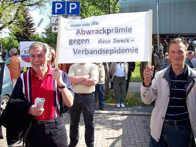 Gro&szlig;demonstartion in Erfurt