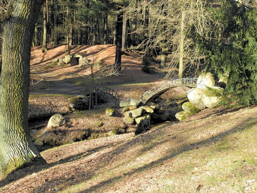 Peter Blei zu Besuch auf Schloss Oranienbaum