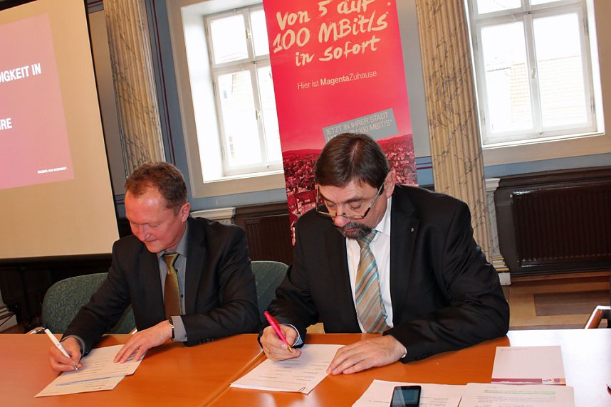 Schnelles Internet f&uuml;r Kernstadt Sondershausen