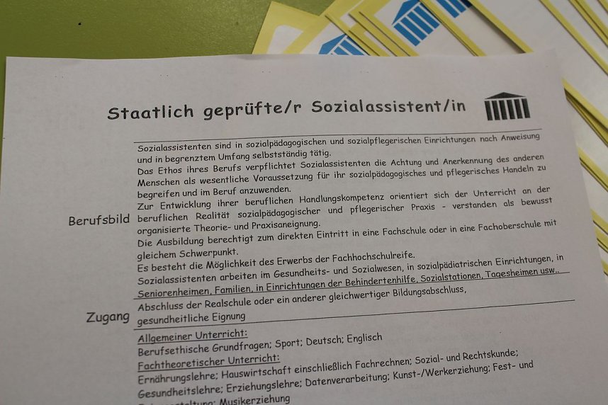 Viele Interessenten kamen zum Schulbesuch