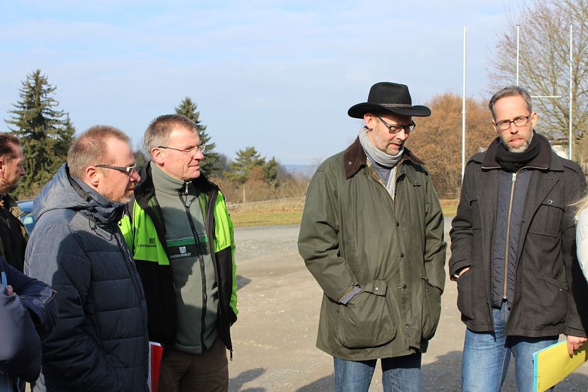 B&uuml;rgerinitiative mit Staatssekret&auml;r unterwegs