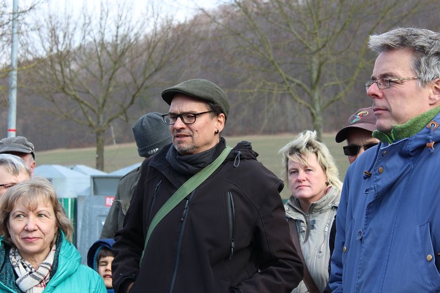 B&uuml;rgerinitiative mit Staatssekret&auml;r unterwegs