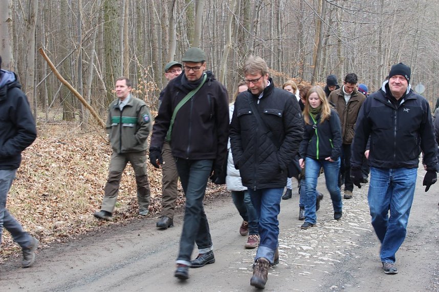 B&uuml;rgerinitiative mit Staatssekret&auml;r unterwegs