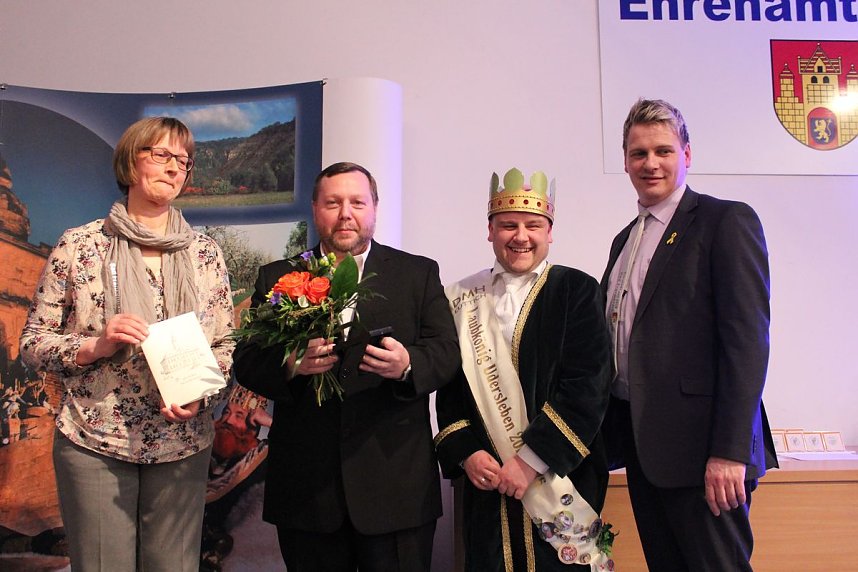 Jubil&auml;um bei der Ehrenamtsgala