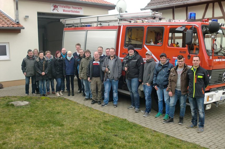 Kreisausbildung f&uuml;r Sprechfunker der Feuerwehr