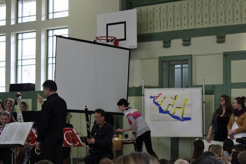 Musik kam in die Schule