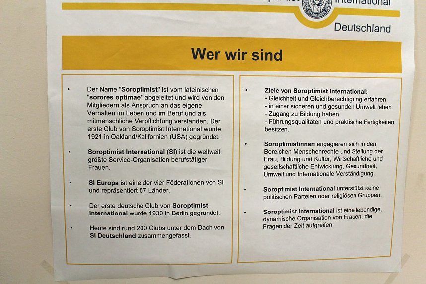 Stimmung im Achteckhaus