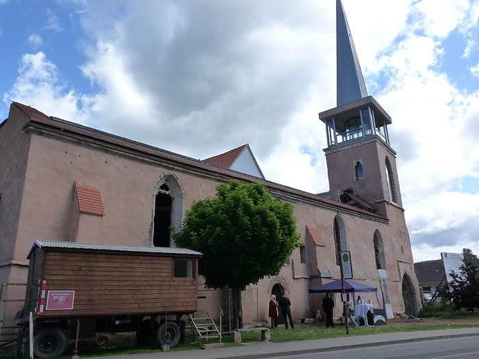 Grundsteinlegung Cruciskirche