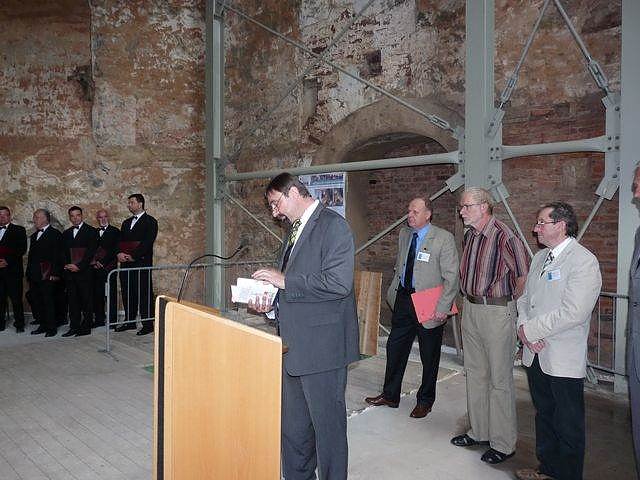 Grundsteinlegung Cruciskirche