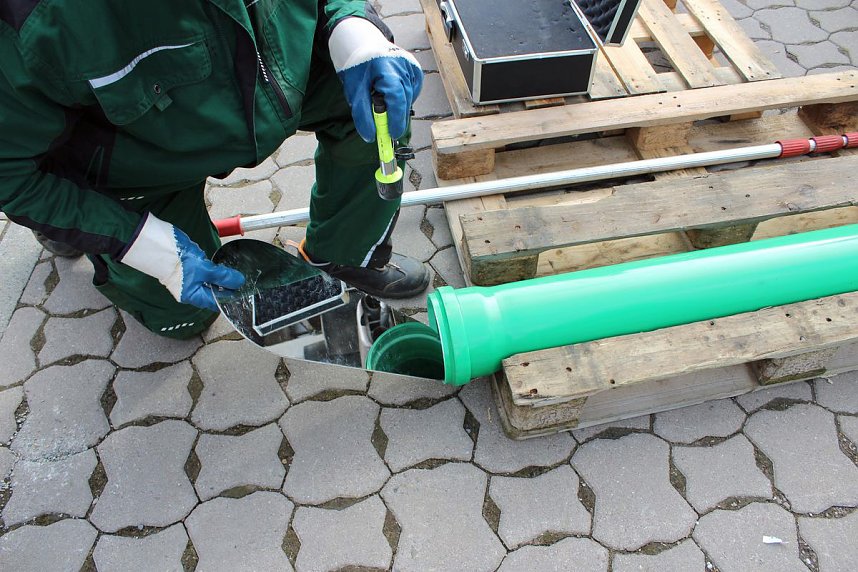 Wasserwirtschaft pr&auml;sentierte sich