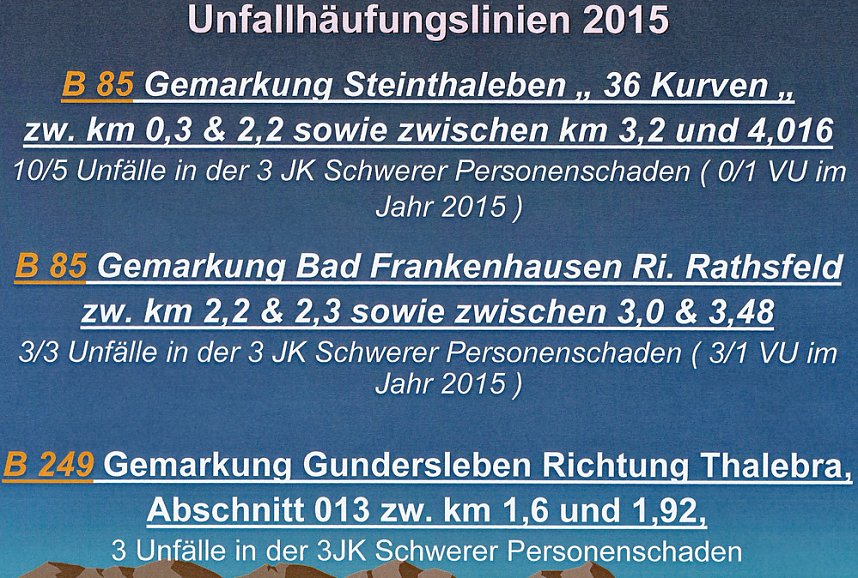 mehr Verletzte - weniger Get&ouml;tete