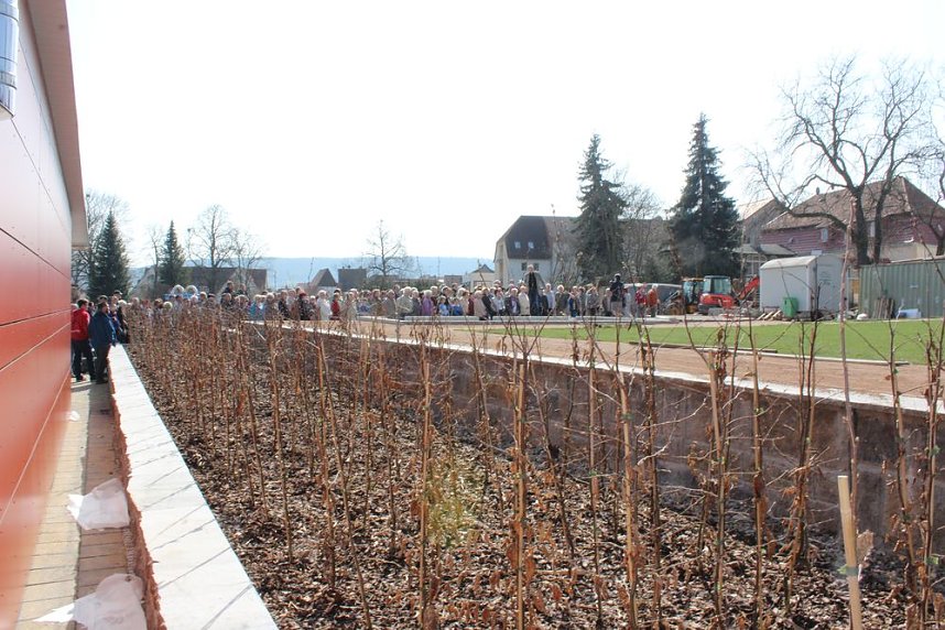 Massenandrang im Kurpark Bad Frankenhausen