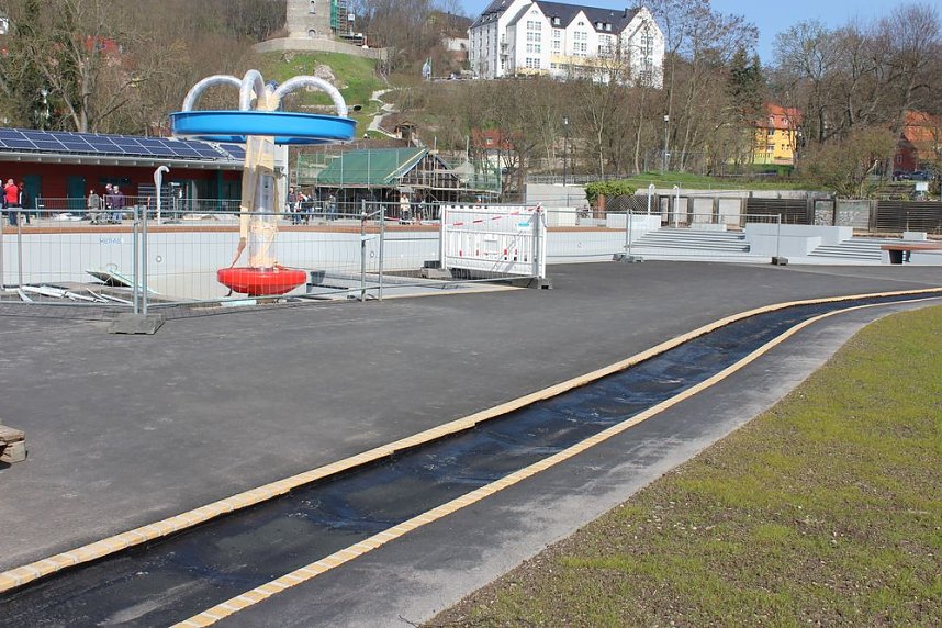 Massenandrang im Kurpark Bad Frankenhausen