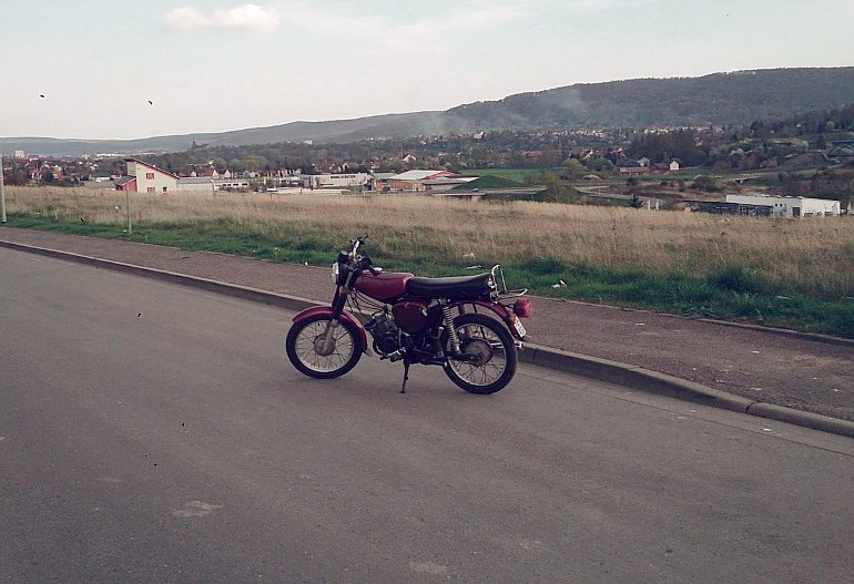 Moped S 51  am Samstag in Sondershausen entwendet