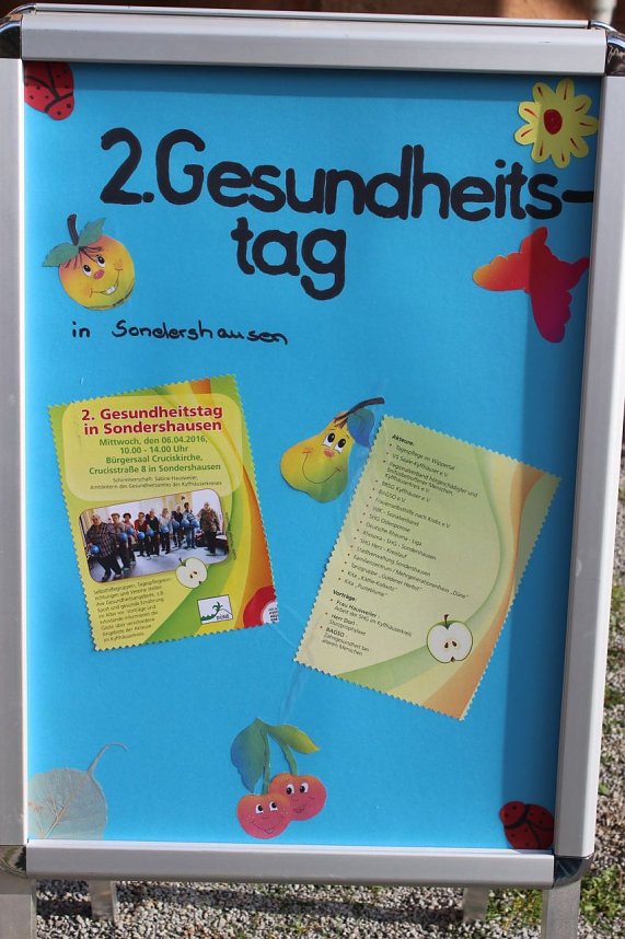 Massenandrang zum 2.Gesundheitstag