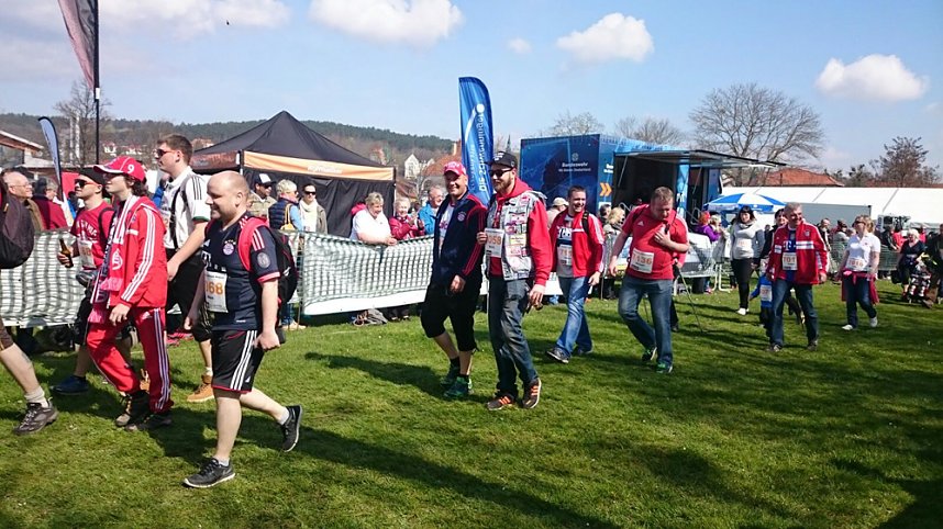 Auf neuen Wegen beim Kyffh&auml;user-Berglauf