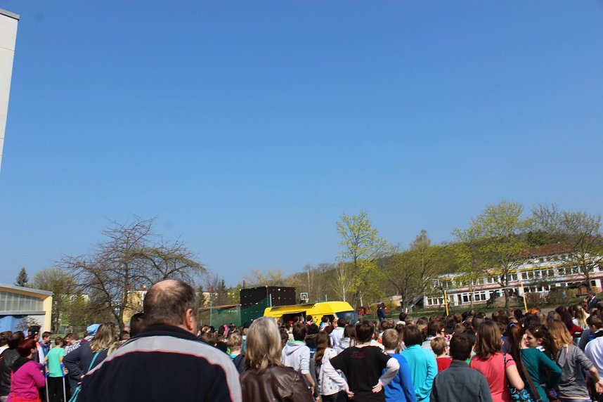 Raketenstart in Bad Frankenhausen