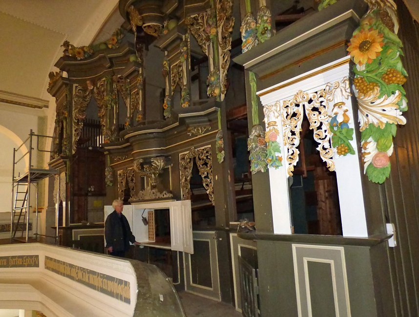 Die alte Dame Gro&szlig;e-Strobel-Orgel erz&auml;hlt�.