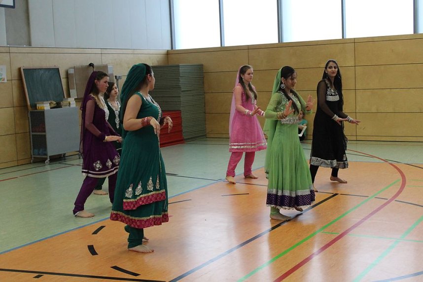 Ein gro&szlig;artiges Schulfest