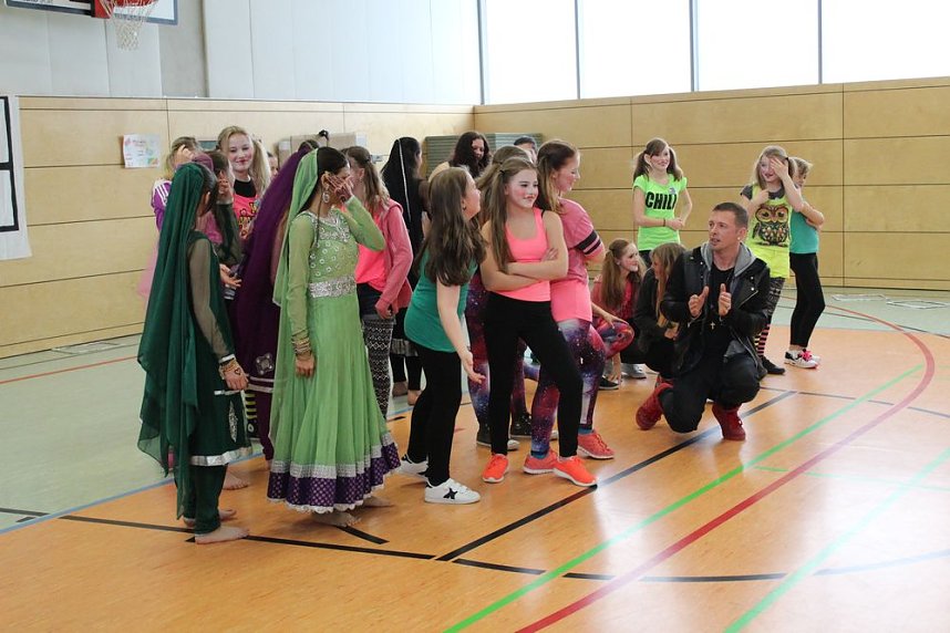 Ein gro&szlig;artiges Schulfest