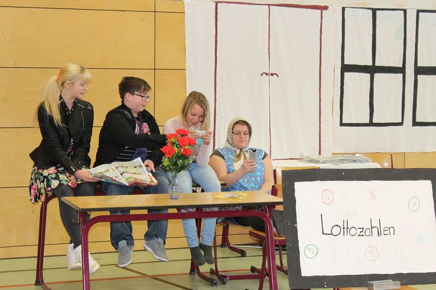 Ein gro&szlig;artiges Schulfest