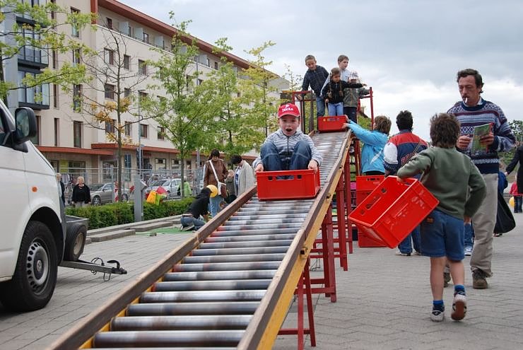 Knax Spielfest bei der Sparkasse