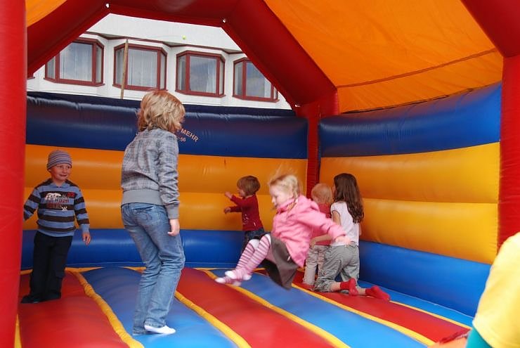 Knax Spielfest bei der Sparkasse