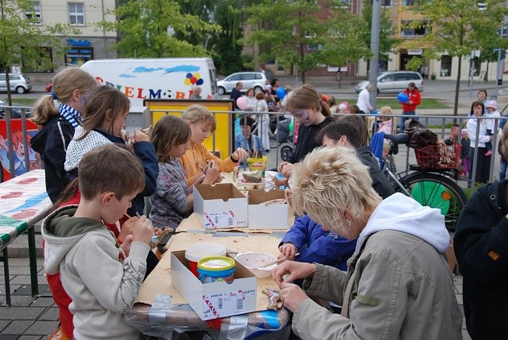 Knax Spielfest bei der Sparkasse
