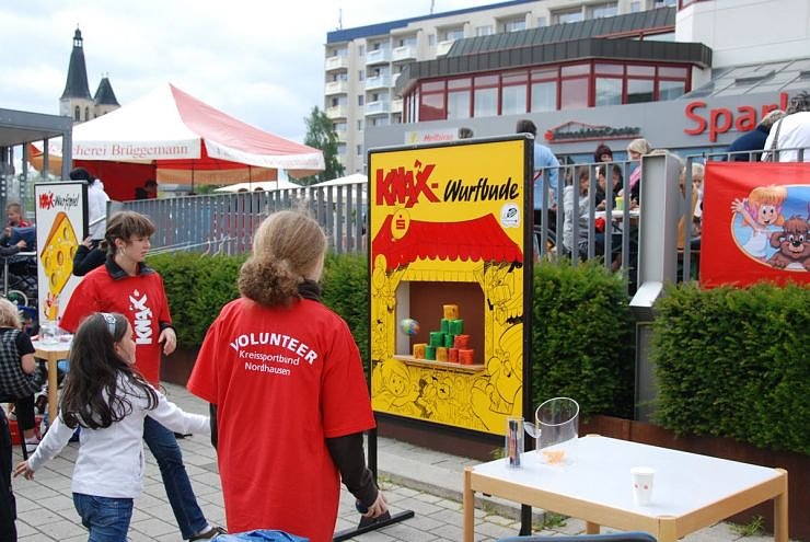 Knax Spielfest bei der Sparkasse
