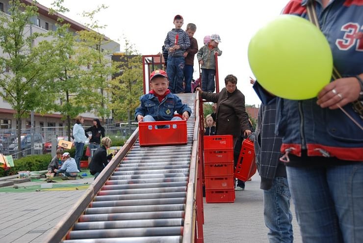 Knax Spielfest bei der Sparkasse