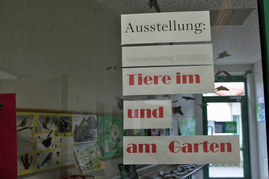 Ausstellung Tiere am und im Garten er&ouml;ffnet