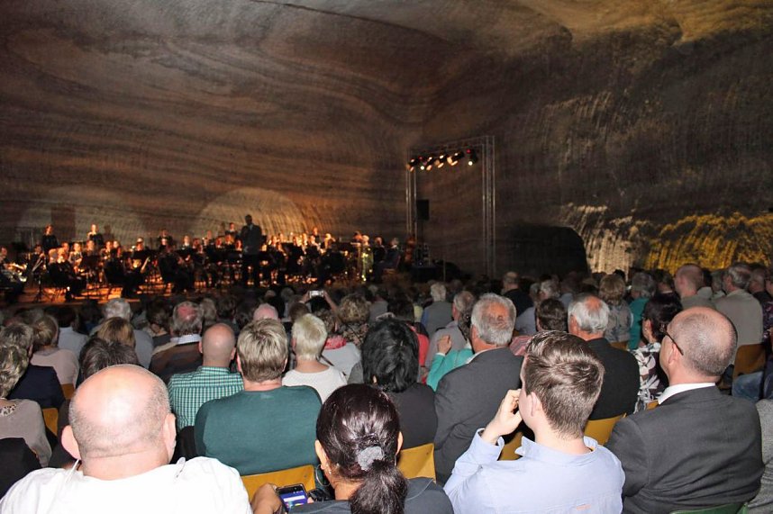 Stimmungsvoll unter Tage