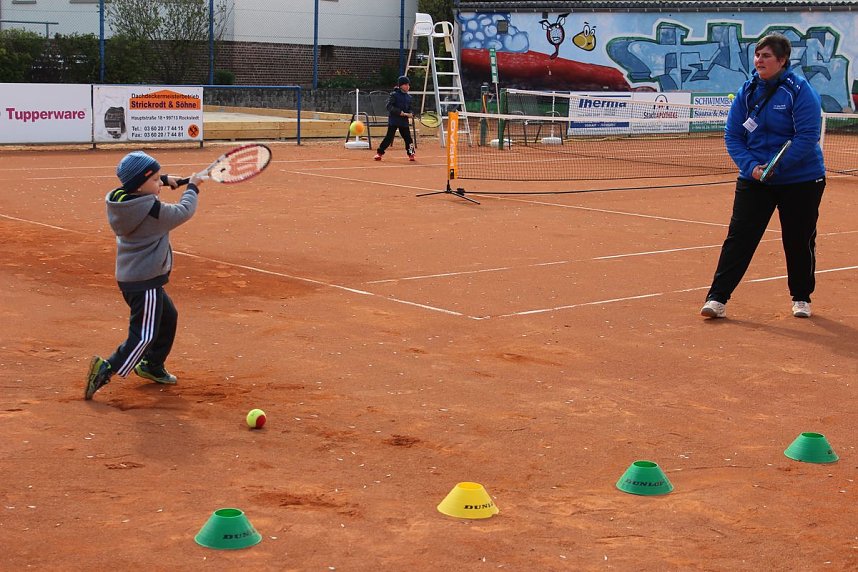 Tennis: Saisonstart beinahe in Wei&szlig;