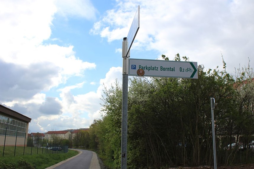 Unstrut-Werra-Radweg &uuml;bergeben