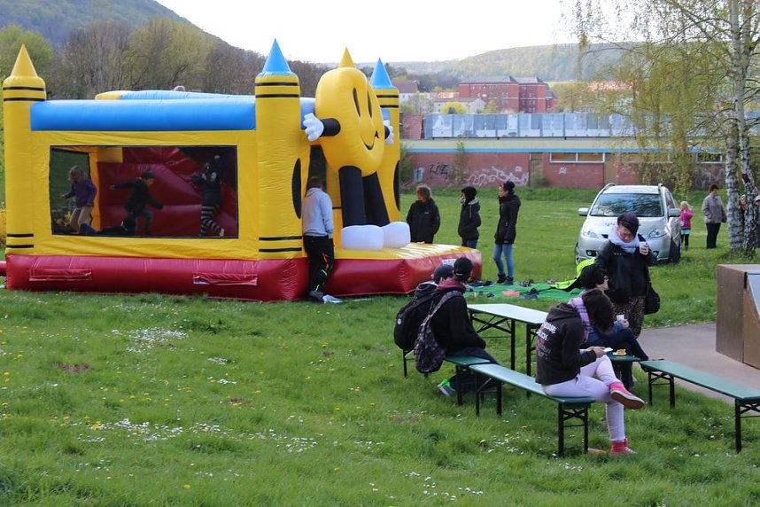 Wettergl&uuml;ck beim Baumfest