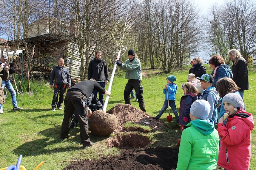 Wettergl&uuml;ck beim Baumfest