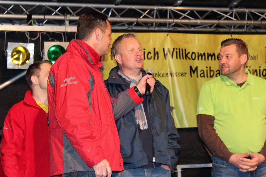 Maibaumk&ouml;nig im Stechen ermittelt