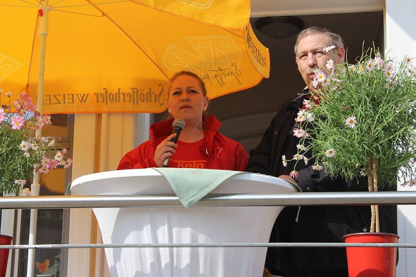 Politikverdrossenheit? Maifeier in SDH