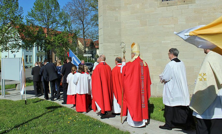 Weihbischof zur Firmung 2016 in Sondershausen