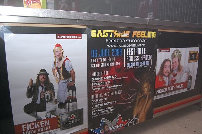 Eastside Feeling im Schloss Heringen