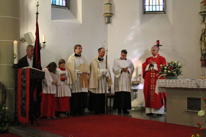 Weihbischof zur Firmung 2016 in Sondershausen