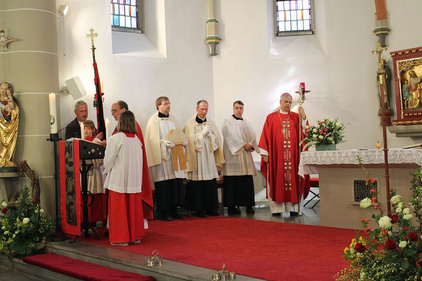 Weihbischof zur Firmung 2016 in Sondershausen