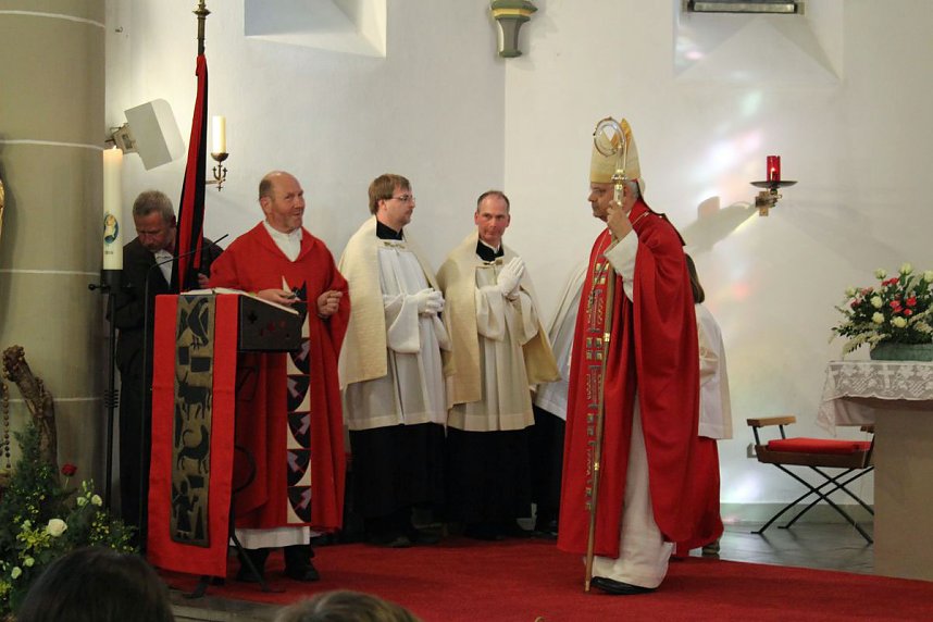 Weihbischof zur Firmung 2016 in Sondershausen