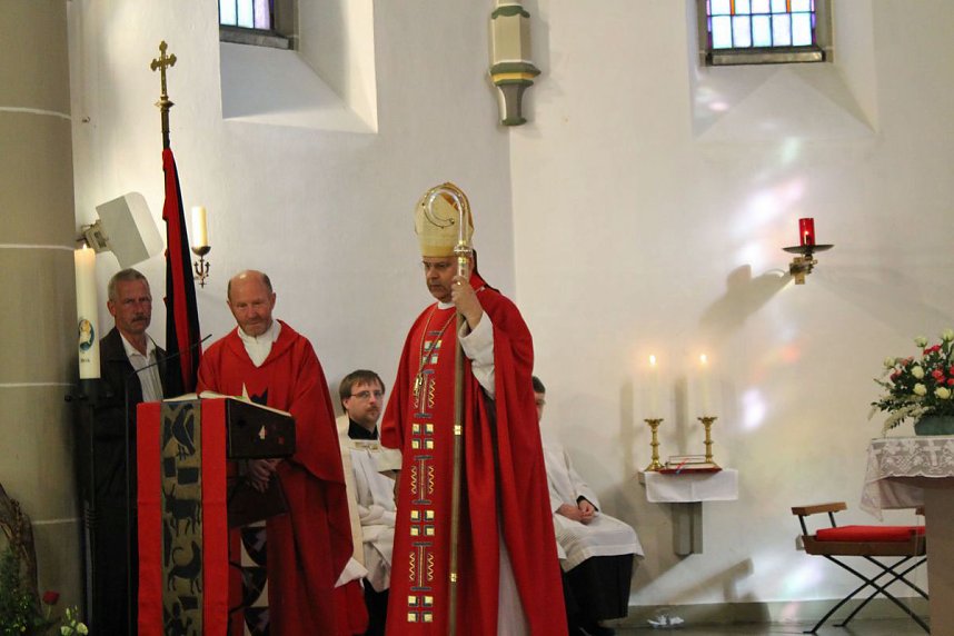 Weihbischof zur Firmung 2016 in Sondershausen