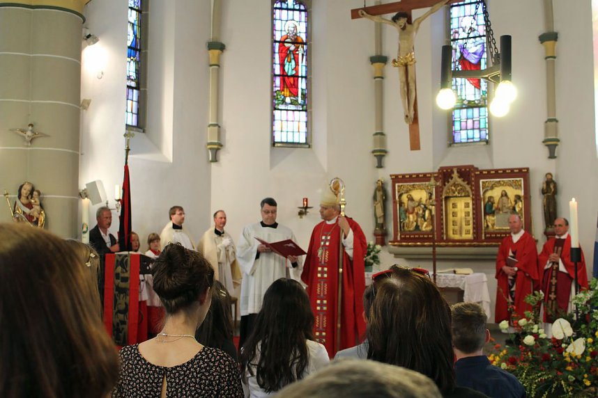 Weihbischof zur Firmung 2016 in Sondershausen