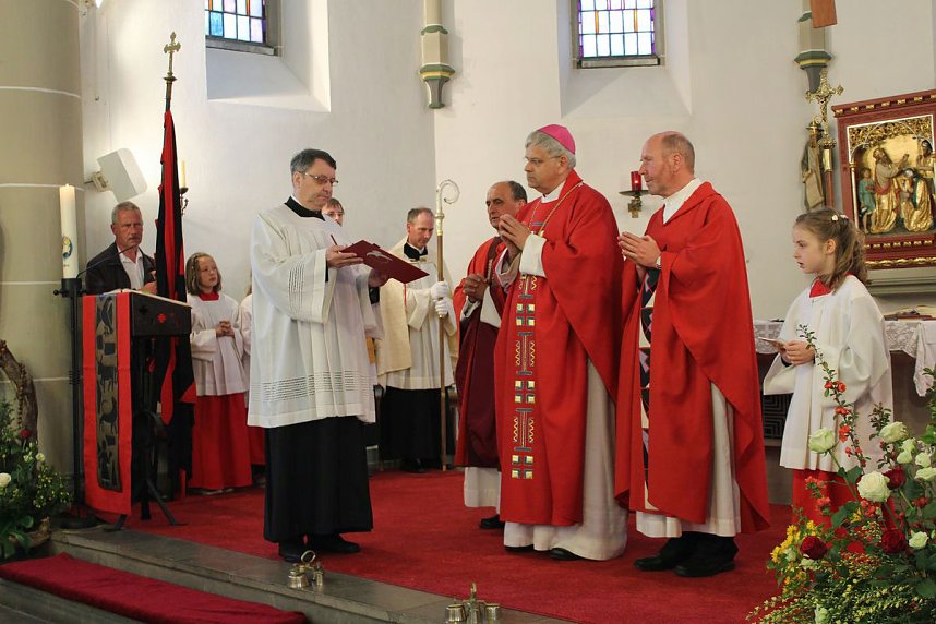 Weihbischof zur Firmung 2016 in Sondershausen